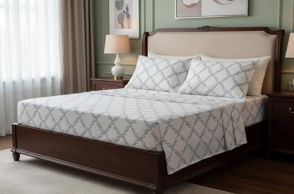 Juego de sabanas Ice Melt  (Matrimonial)