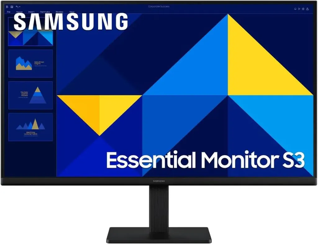 Samsung Essential Monitor 27" FHD 100Hz, Panel IPS, Modo Juego, proteccionn Visual, resolucion FHD, Tiempo de Respuesta 5 (GTG), Brillo 200 CD/m